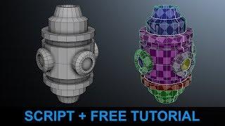 Fastest and Easiest Way to UV Map in Maya