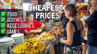 Cheapest Night Market At Patong Beach February 2024 Phuket Thailand   #bangla