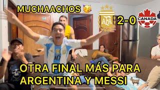 ARGENTINA VS CANADA | REACCIÓN Hinchas ecuatorianos | Semifinales Copa América 2024