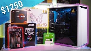 $1250 Gaming PC Build - GTX 1070 w/ Ryzen 5 2600