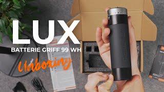 LUX Batterie Griff 99Wh - Unboxing Video