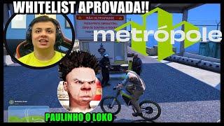 CIDADE METRÓPOLE RP - COMO FAZER WHITELIST EM 2024!! (GTA ROLEPLAY) ATUALIZADO!!