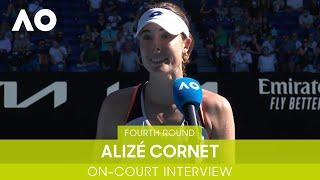 Alize Cornet On-Court Interview (4R) | Australian Open 2022