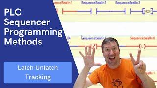 Allen Bradley PLC Latch Unlatch Sequence Programming Tutorial Part 7