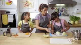 Quick and simple crunchy coleslaw recipe for children - Eat Happy Project