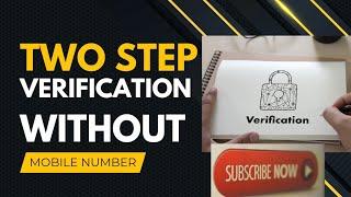 Two-Step Verification Guide for YouTube #accountprotection