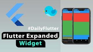 Flutter - Render Flow Let's Fix | Expanded Widget #DailyFlutter