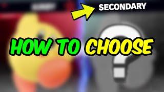 How to Choose a Secondary in Smash Ultimate