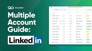 How to run multiple LinkedIn accounts in GoLogin