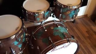 Spectacular new Custom Drum Kit | Drums by Udo Masshoff Drums