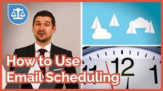 ⌚ How to use Email Scheduling (Lesson Preview) - What You Need to Know