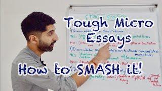 Tough Micro Essays and Topics - How to Write Quality Essays for Paper 1?