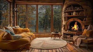 Peacefully with Gentle Rain Sounds After a Long Day | Rain for Easing Insomnia and Sleep Troubles