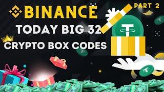 today's binance crypto box code today | binance red packet code today