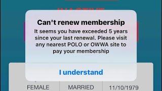 CAN’T RENEW OWWA MEMBERSHIP?PROBLEM NO MORE