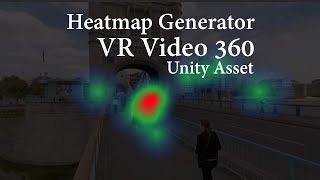 Heatmap Generator v1.0 - VR Video 360 (Unity Asset)