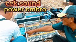 cek sound power badak rakitan