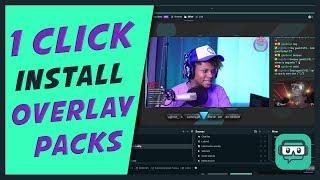 How to Import / Export Overlay Packs in Streamlabs OBS