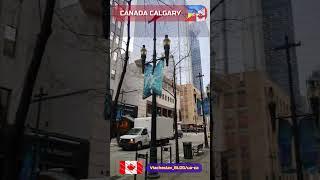 DownTown Calgary Красиві Вулиці Канада Переїзд CUAET