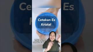 cetakan es batu kristal #review #cetakanesbatu