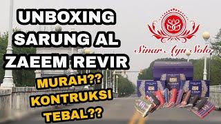 Unboxing Sarung Al Zaeem Revir - Sinar Ayu Solo #marketing #sarung #bisnis