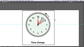 Daylight Savings clock with Adobe Illustrator