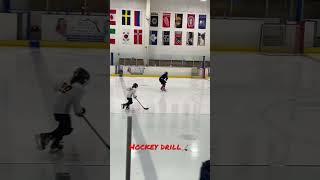 Baby girl doung what she loves, hockey!️#shorts#shortsyoutube#hockeygirl#hockeymom#hockey