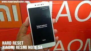 Hard Reset Xiaomi Redmi Note 5A Tanpa PC, bisa mengatasi lupa pola kunci layar