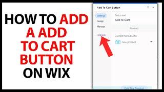 How to Add an Add to Cart Button on Wix in 2024