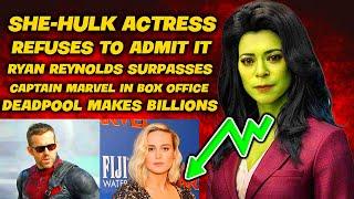 WOW! She-Hulk Actress Has MELTDOWN After Deadpool & Wolverine Passes Captain Marvel In Box Office!