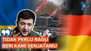 Zelensky Kritik Keras Jerman karena Ragu Kirim Tank ke Ukraina