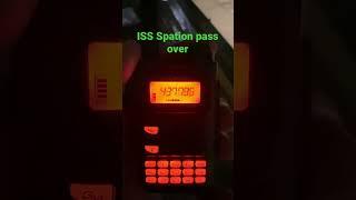 ISS Space Station Pass over Ham Radio