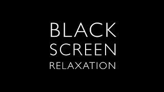 4K - Black Screen & White Noise audio - 1 hour