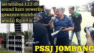 Tantangan Dari Abah Aliong SPL Audio Untuk Peserta Sound Balap PSSJ Jombang