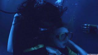 Our frogwoman attacks the sneaky female diver! Payback time! – Deep Gold, Scene 3 [scuba fight]