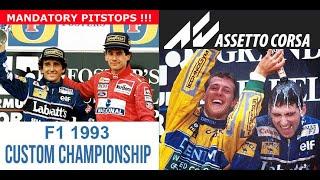 Assetto Corsa F1 1993 Season Downloads