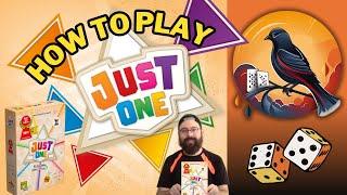 Just One - How to Play Board Game Tutorial