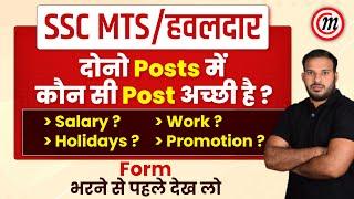 SSC MTS New Vacancy 2024 | MTS Havaldar Job Profile | SSC MTS Post Details | MTS Form Apply Online