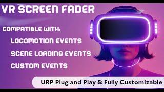 VR Screen Fader Effect | Locomotion & Scene Transitions | Unity Asset Store