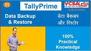 TallyPrime Data Backup and Restore