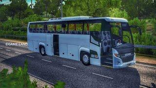 Bussid _ Scania touring bus mod for bus simulator Indonesia _bussid bus mod