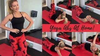 Yoga Abs At Home! (15 minutes)