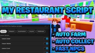 [NEW BEST] My Restaurant! Script Pastebin - (ROBLOX) *Auto Farm* [Works Only on PC]