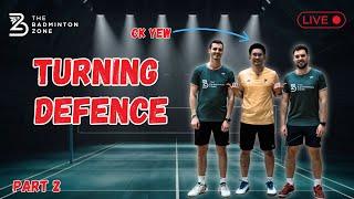 Turning doubles defence | Live lesson with CK Yew (Part 2)