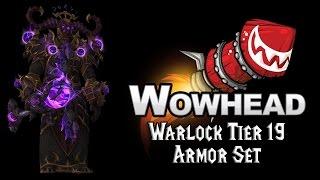 Warlock Tier 19 Armor Set