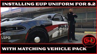 Installing Uniform Pack for EUP 8.2 | With Vehicle Pack | By Request | GTA V | LSPDFR