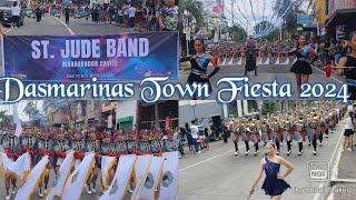 Saint Jude Band 90  | Marching Band Parade. | Dasmarinas Town Fiesta 2024