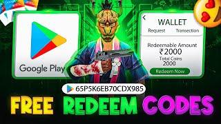 Free Redeem Code  Free Fire Redeem Code Today  2000₹/- Free Redeem Code #redeemcode