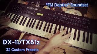 Yamaha DX11 "FM Depths" Soundset 32 Presets