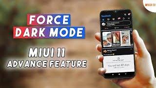 Force Dark Mode Every App in MIUI 11 | Enable Dark Mode on FACEBOOK